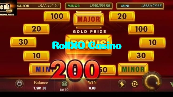 RollXO Casino casino presented on mobile device in Pakistan with slots and live games