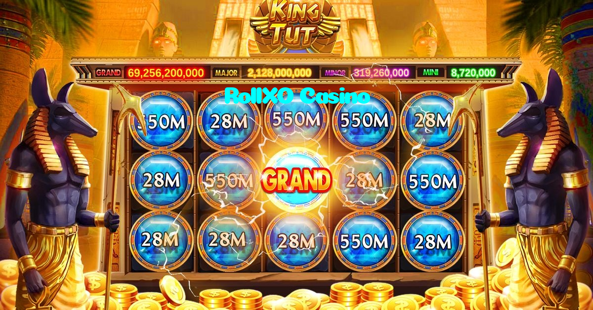 RollXO Casino casino presented on mobile device in Pakistan with slots and live games